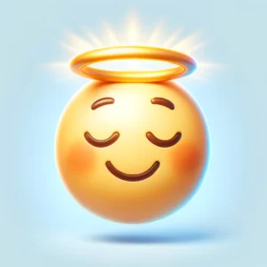Emoji With Halo Meaning