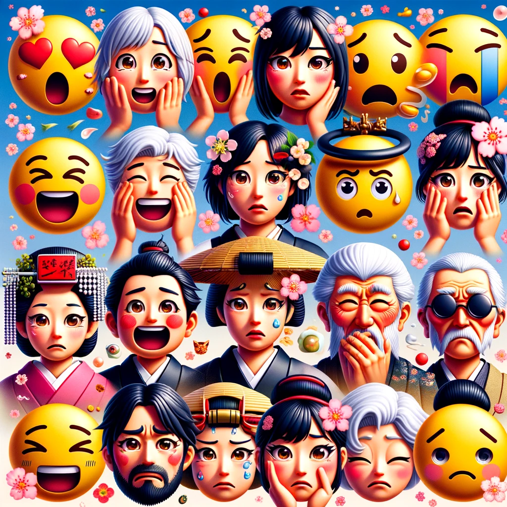 Japanese Emoji Faces.webp
